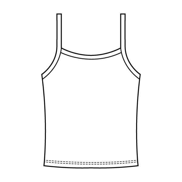 Women's Knit Basic Cami Tank Top