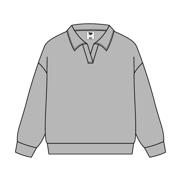 Rugby Long Sleeve Sweatshirt