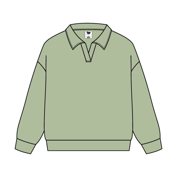 Rugby Long Sleeve Sweatshirt