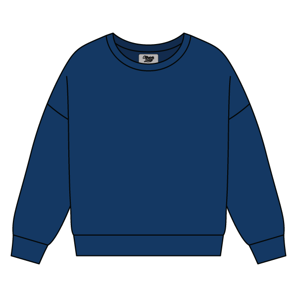 90s Blue Crewneck