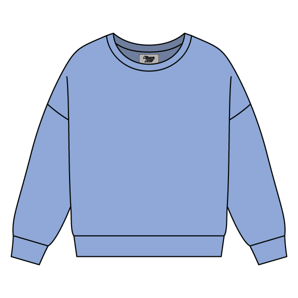 90s Blue Crewneck