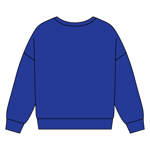90s Blue Crewneck