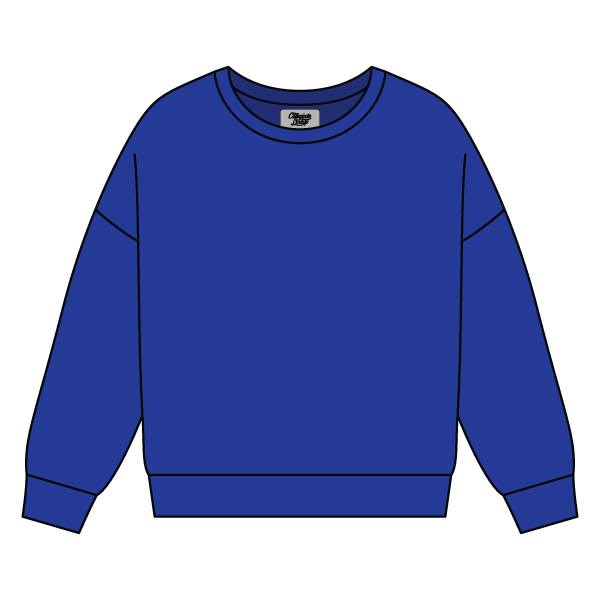90s Blue Crewneck