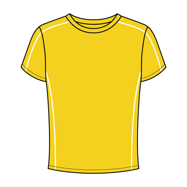 Women’s Contrast Panel Baby Tee - The Collegiate Lineup
