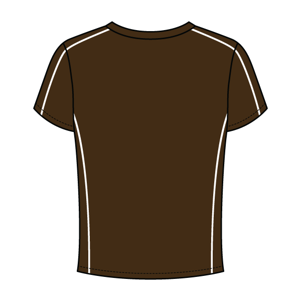Women’s Contrast Panel Baby Tee - The Collegiate Lineup