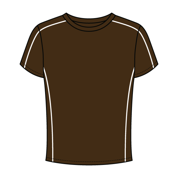 Women’s Contrast Panel Baby Tee - The Collegiate Lineup