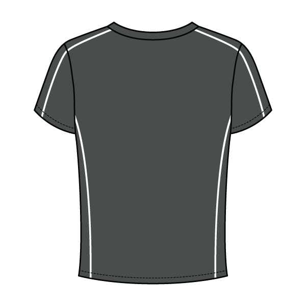 Women’s Contrast Panel Baby Tee - The Collegiate Lineup