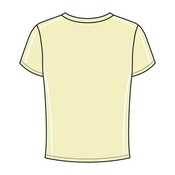 Women’s Contrast Panel Baby Tee - The Collegiate Lineup