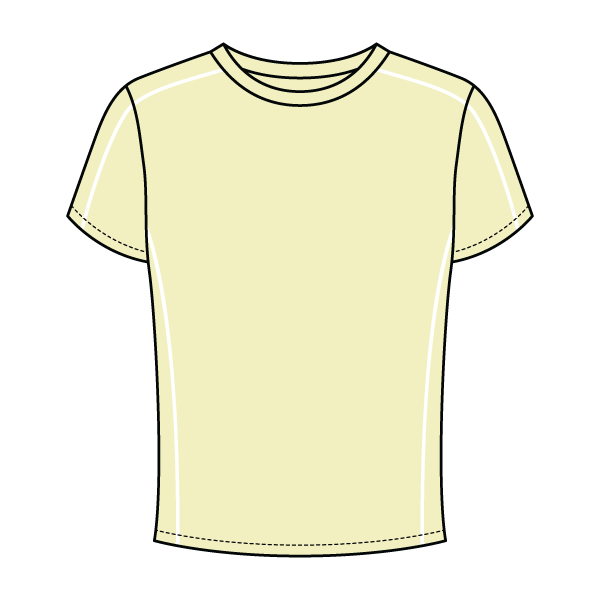 Women’s Contrast Panel Baby Tee - The Collegiate Lineup