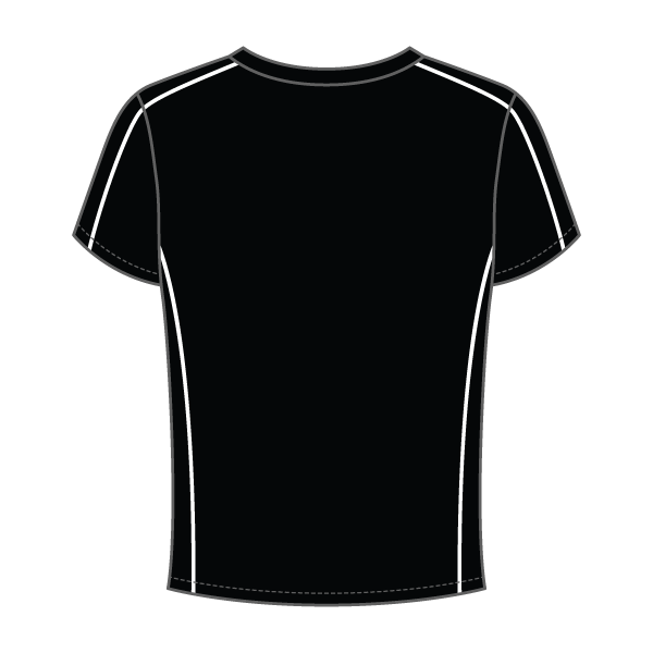 Women’s Contrast Panel Baby Tee - The Collegiate Lineup