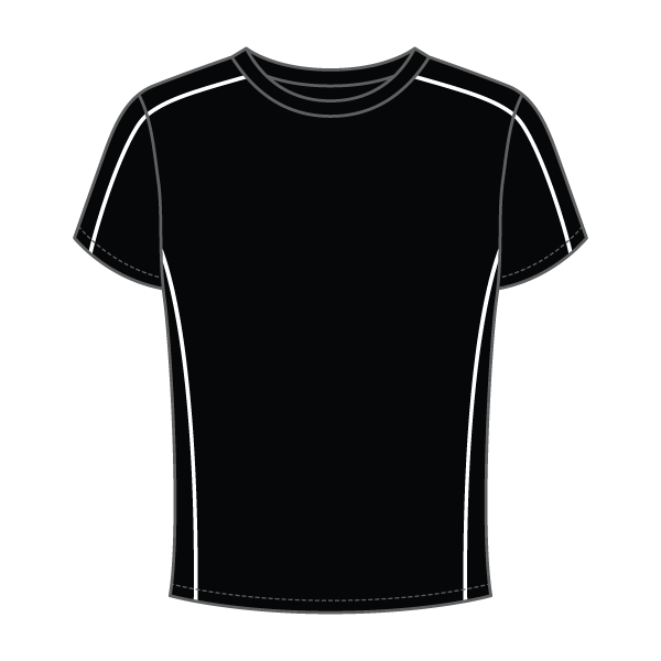 Women’s Contrast Panel Baby Tee - The Collegiate Lineup