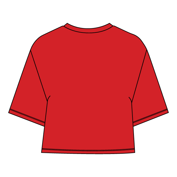 Women’s Oversized Boxy Cropped T-Shirt