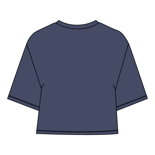 Women’s Oversized Boxy Cropped T-Shirt