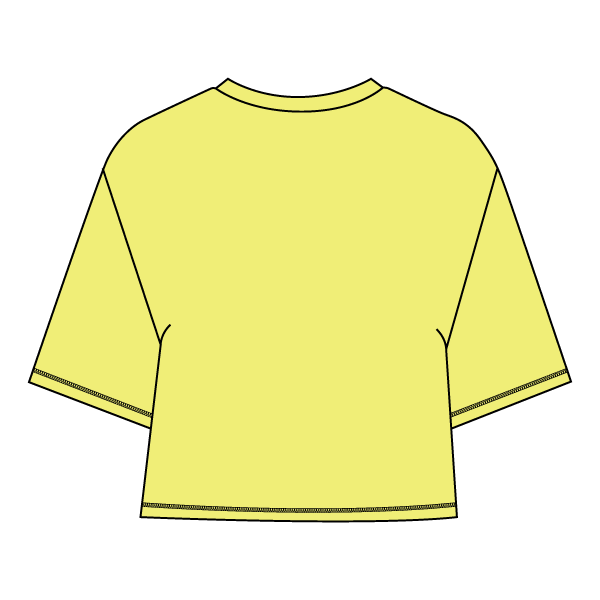 Women’s Oversized Boxy Cropped T-Shirt