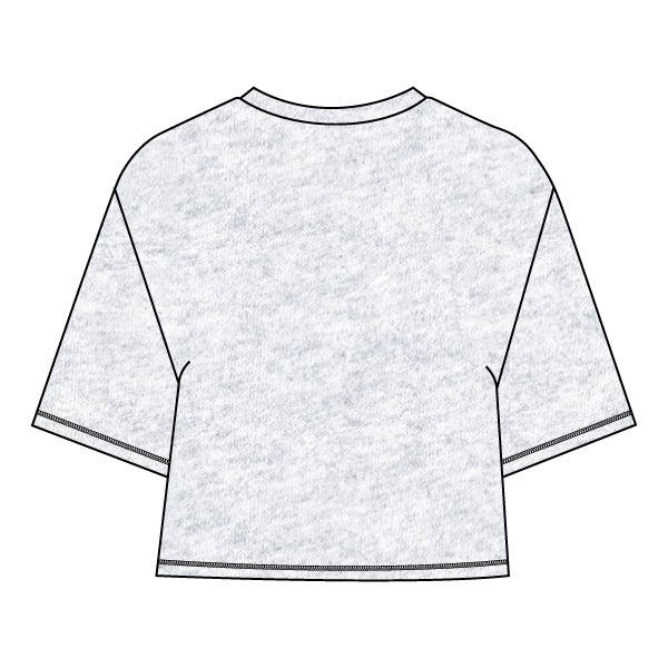 Women’s Oversized Boxy Cropped T-Shirt