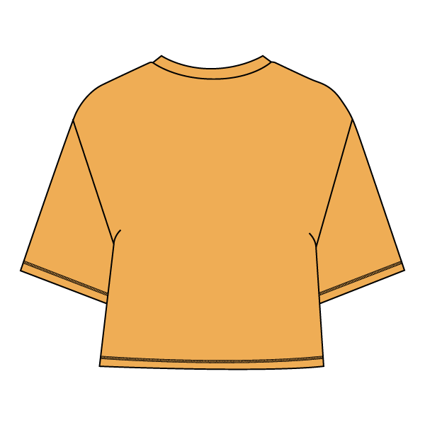 Women’s Oversized Boxy Cropped T-Shirt