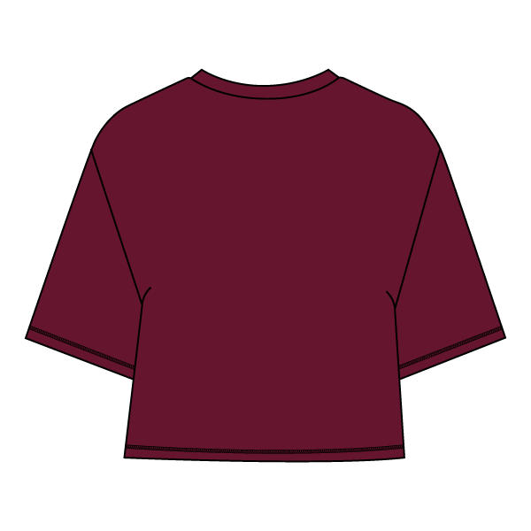 Women’s Oversized Boxy Cropped T-Shirt
