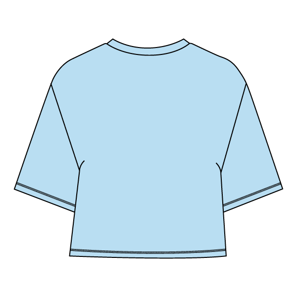 Women’s Oversized Boxy Cropped T-Shirt