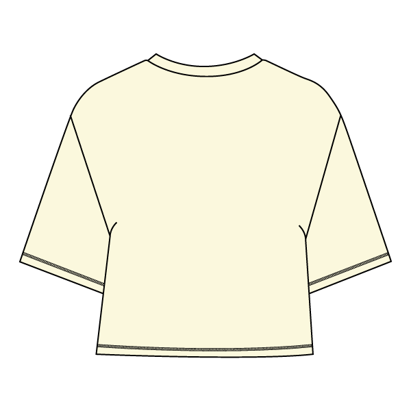 Women’s Oversized Boxy Cropped T-Shirt