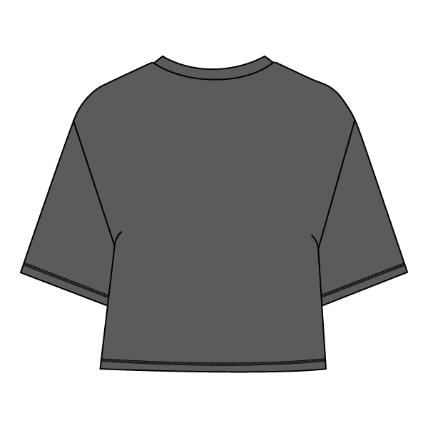 Women’s Oversized Boxy Cropped T-Shirt