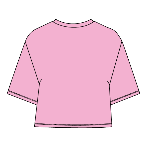Women’s Oversized Boxy Cropped T-Shirt