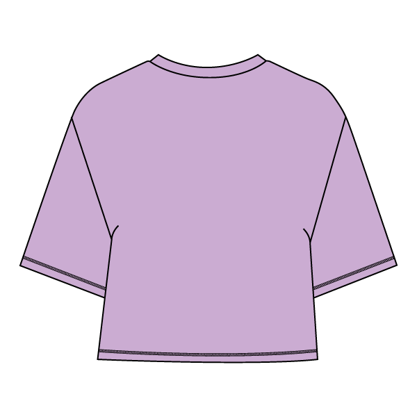 Women’s Oversized Boxy Cropped T-Shirt
