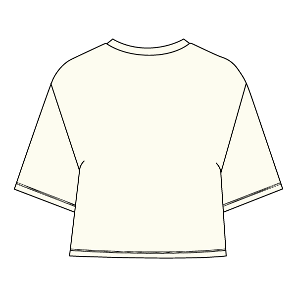 Women’s Oversized Boxy Cropped T-Shirt