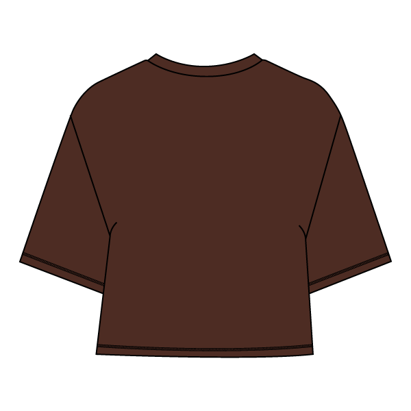 Women’s Oversized Boxy Cropped T-Shirt