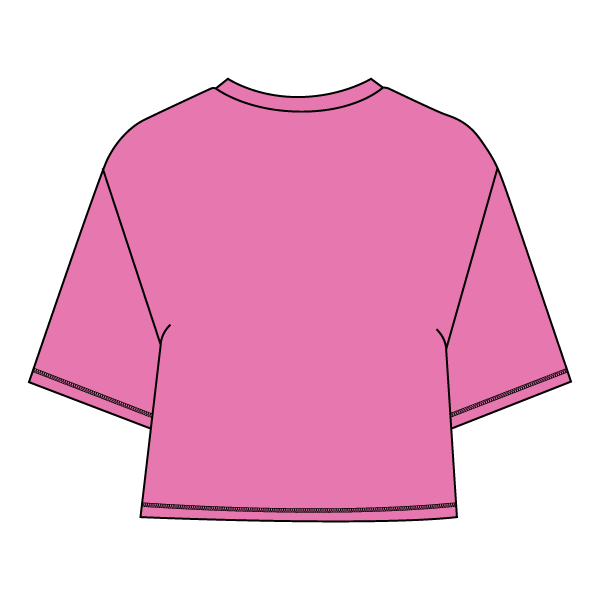 Women’s Oversized Boxy Cropped T-Shirt