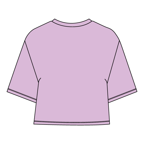 Women’s Oversized Boxy Cropped T-Shirt