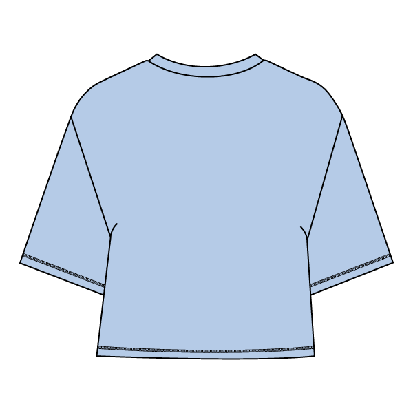 Women’s Oversized Boxy Cropped T-Shirt