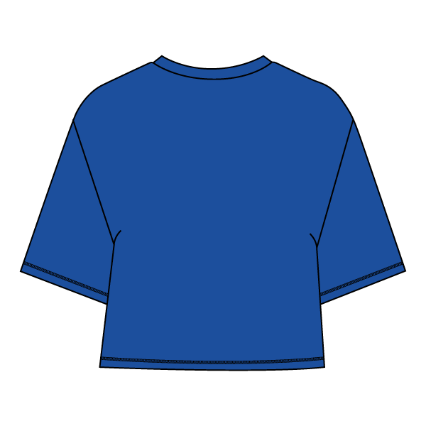 Women’s Oversized Boxy Cropped T-Shirt