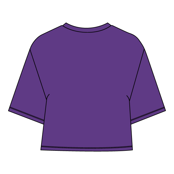 Women’s Oversized Boxy Cropped T-Shirt