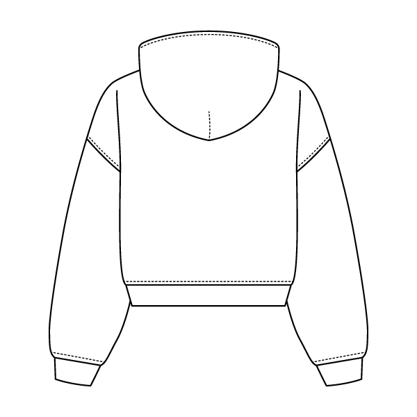 Drop Cut Oversized Zip Up Hoodie