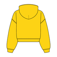 Drop Cut Oversized Zip Up Hoodie