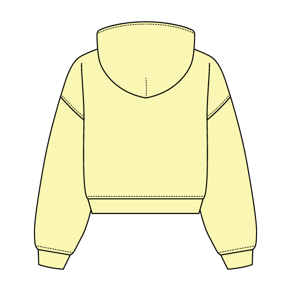 Drop Cut Oversized Zip Up Hoodie