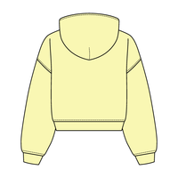 Drop Cut Oversized Zip Up Hoodie