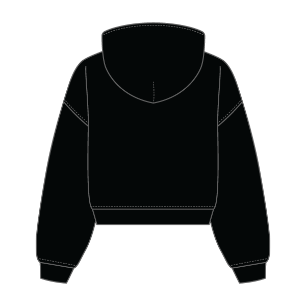 Drop Cut Oversized Zip Up Hoodie