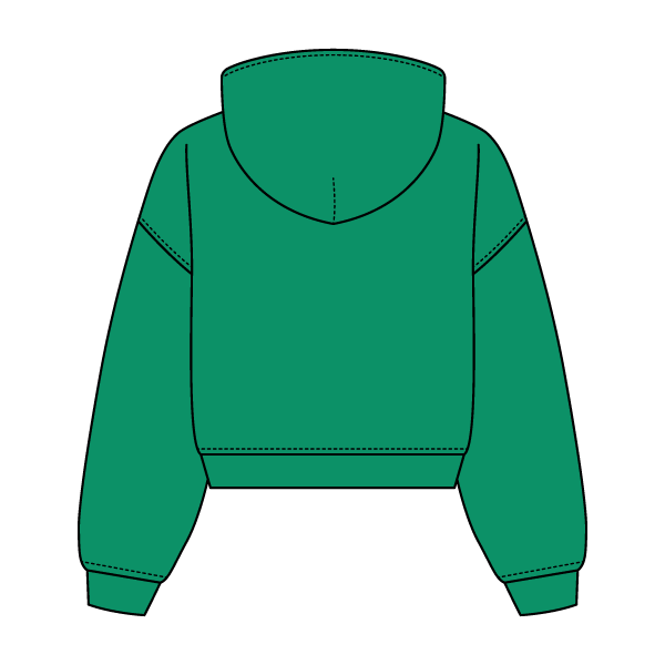 Drop Cut Oversized Zip Up Hoodie