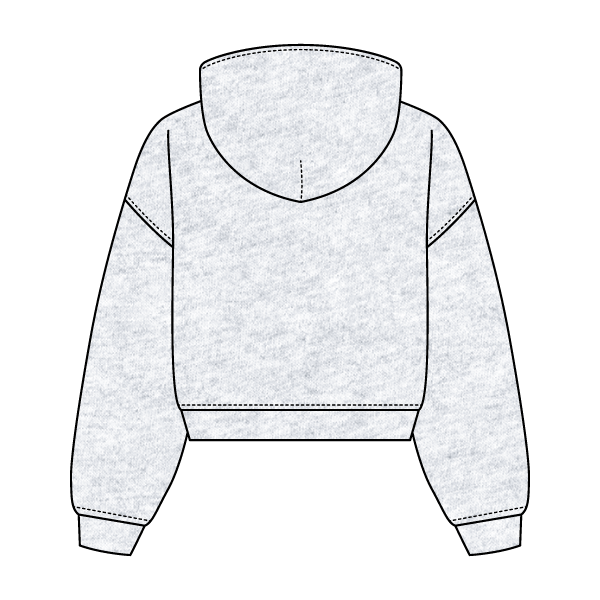 Drop Cut Oversized Zip Up Hoodie