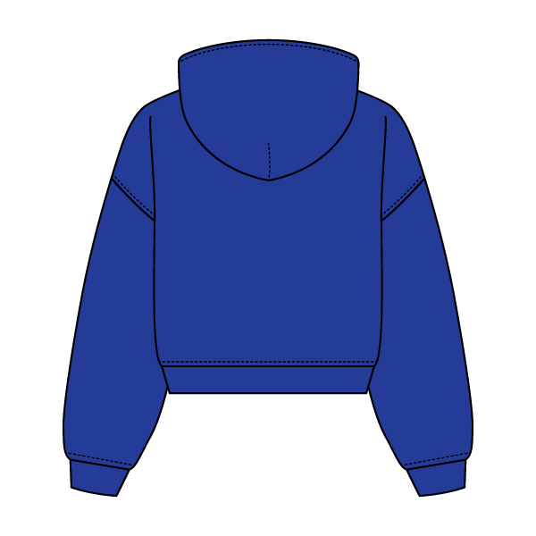 Drop Cut Oversized Zip Up Hoodie