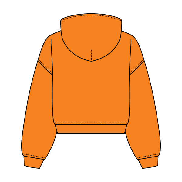 Drop Cut Oversized Zip Up Hoodie