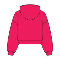 Drop Cut Oversized Zip Up Hoodie