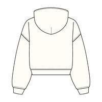 Drop Cut Oversized Zip Up Hoodie