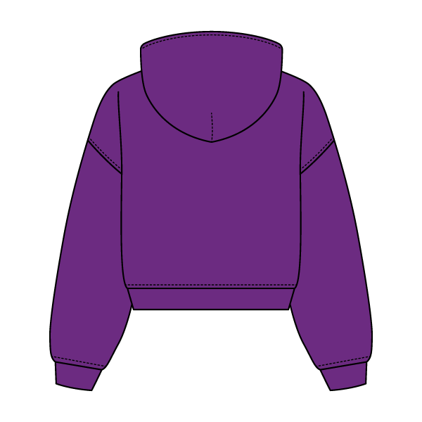 Drop Cut Oversized Zip Up Hoodie