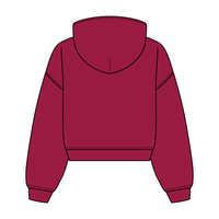 Drop Cut Oversized Zip Up Hoodie