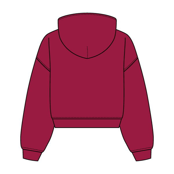 Drop Cut Oversized Zip Up Hoodie