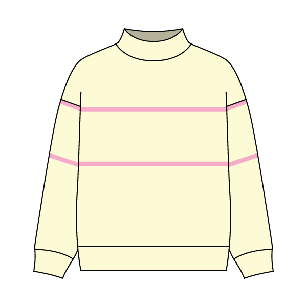 Unisex Retro Paneled Fleece Mock Neck Sweatshirt