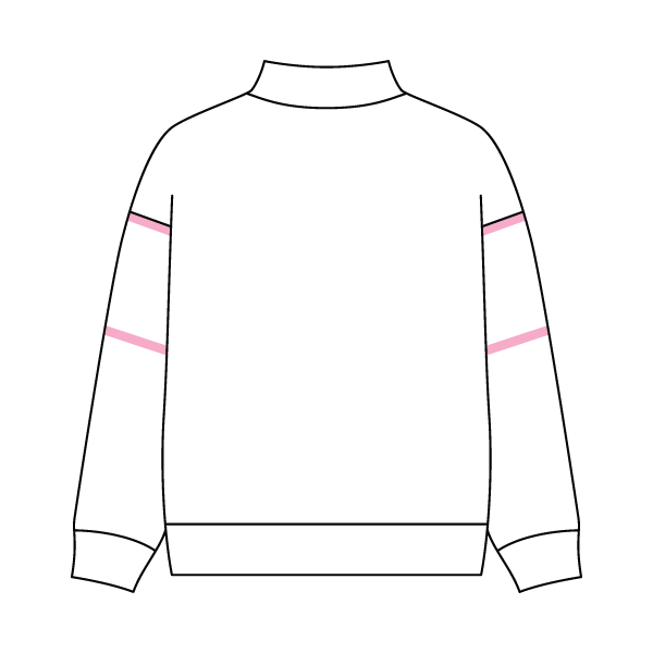 Unisex Retro Paneled Fleece Mock Neck Sweatshirt