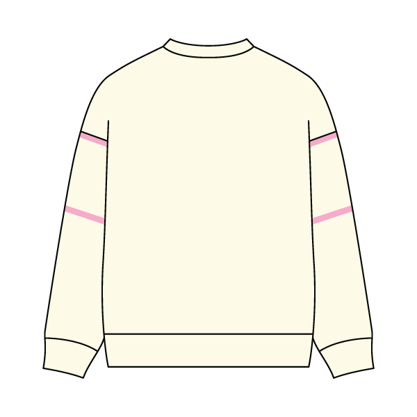 Unisex Retro Paneled Fleece Crewneck Sweatshirt